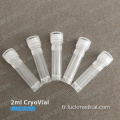 Cryotube harici iş parçacığı 2ml/1.8ml